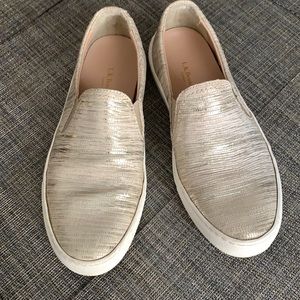 LK Bennett slip on trainers